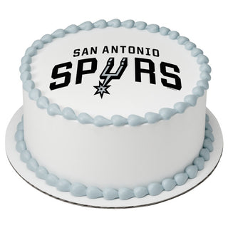 San Antonio Spurs Edible Image Cake Topper