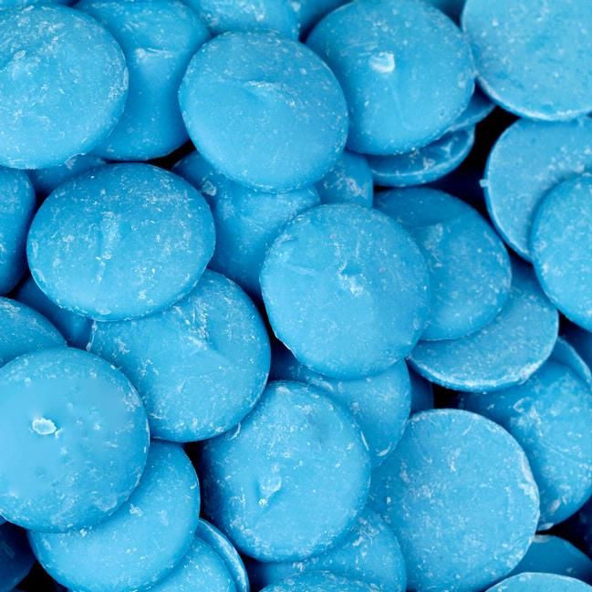 Light Blue Vanilla Flavored Candy Wafer