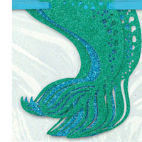 Mermaid Tail  Party Banner