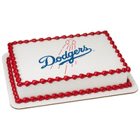 Los Angeles Dodgers Edible Image Cake Topper