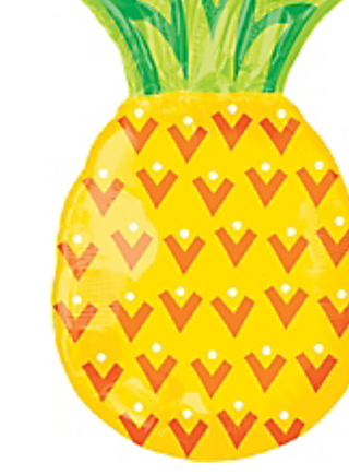 Supershape Pineapple Balloon / Mylar/ 31"
