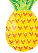 Supershape Pineapple Balloon / Mylar/ 31"