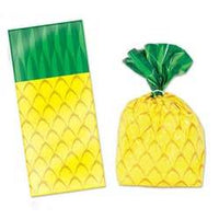 Pineapple Party Bags/ 25 Count/ Favor Bags