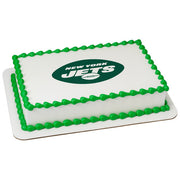New York Jets Edible Image Cake Topper