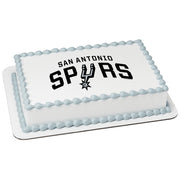 San Antonio Spurs Edible Image Cake Topper