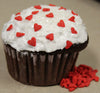Red Heart-Shaped Sprinkles