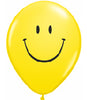 Latex Smiley Face Balloons /11" and Helium Quality/ 10 pack