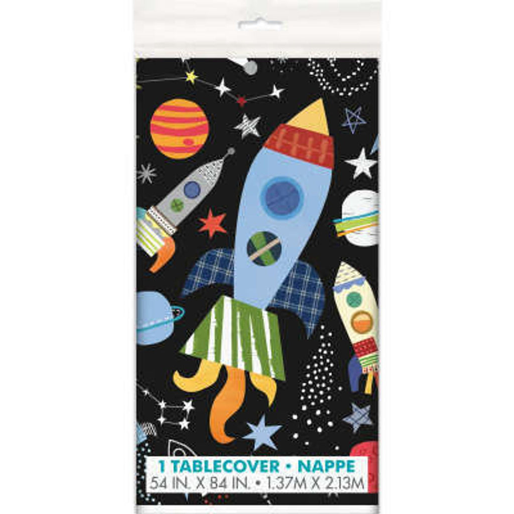 Outer Space Plastic Tablecover