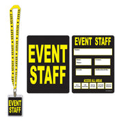 Event Staff Party Pass - Lanyard
