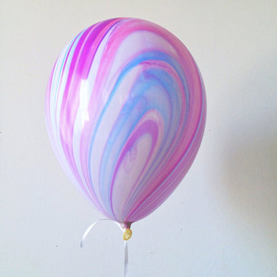 Latex Marbled Balloons - 10 per pack /11
