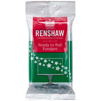Renshaw Ready to Roll Green Fondant 8.8 oz