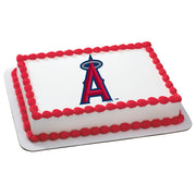Los Angeles Angels Edible Image Cake Topper