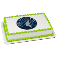 Minnesota Timberwolves Edible Image Cake Topper